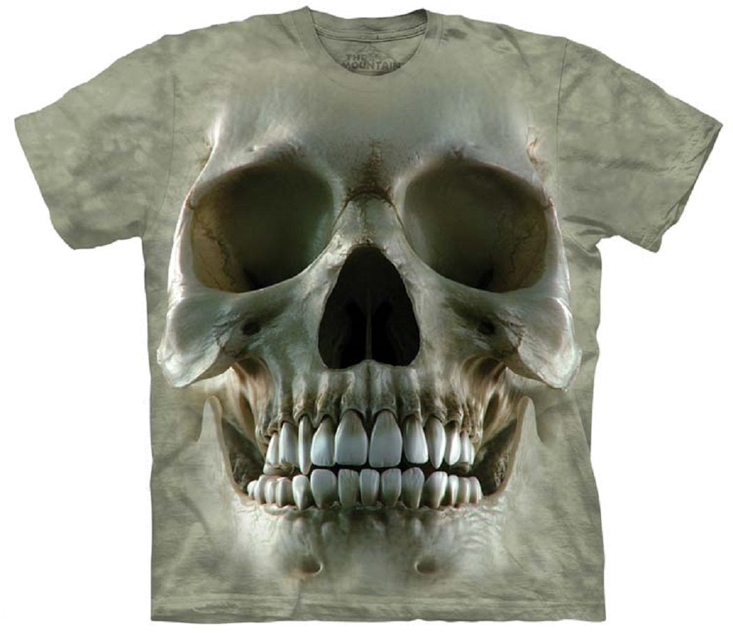 The Mountain Men's Big Face Skull T-Shirt