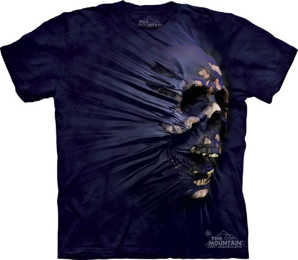 The Mountain Men's Side Skull Breakthrough T-Shirt