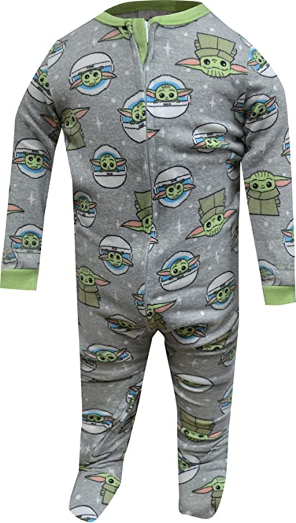 Komar Kids Boys' Mandalorian Grogu Baby Ultra Soft Sleeper