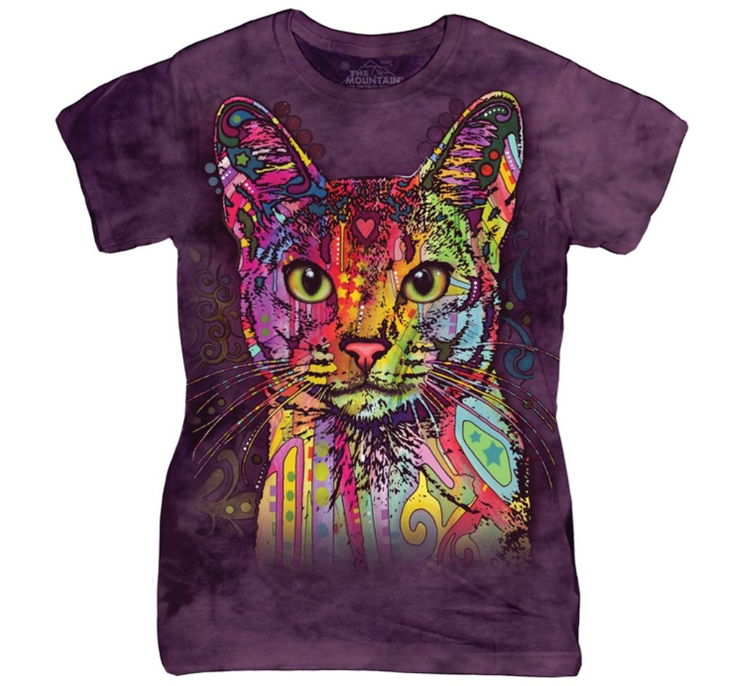 The Mountain Cotton Abyssinian Design Novelty Womens T-Shirt