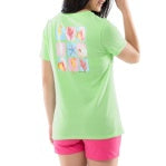 Guy Harvey Women's Short Sleeve V-neck No Pocket Tee