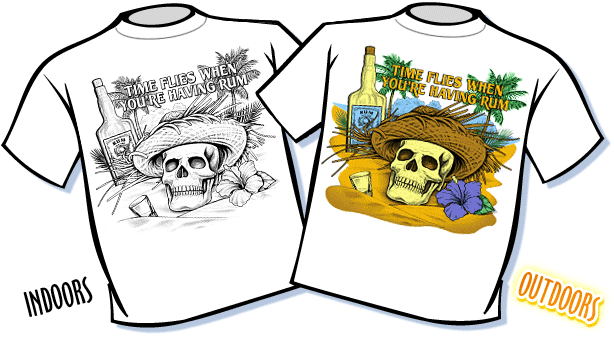 Magic T-shirts Time Flies Adult T-shirt