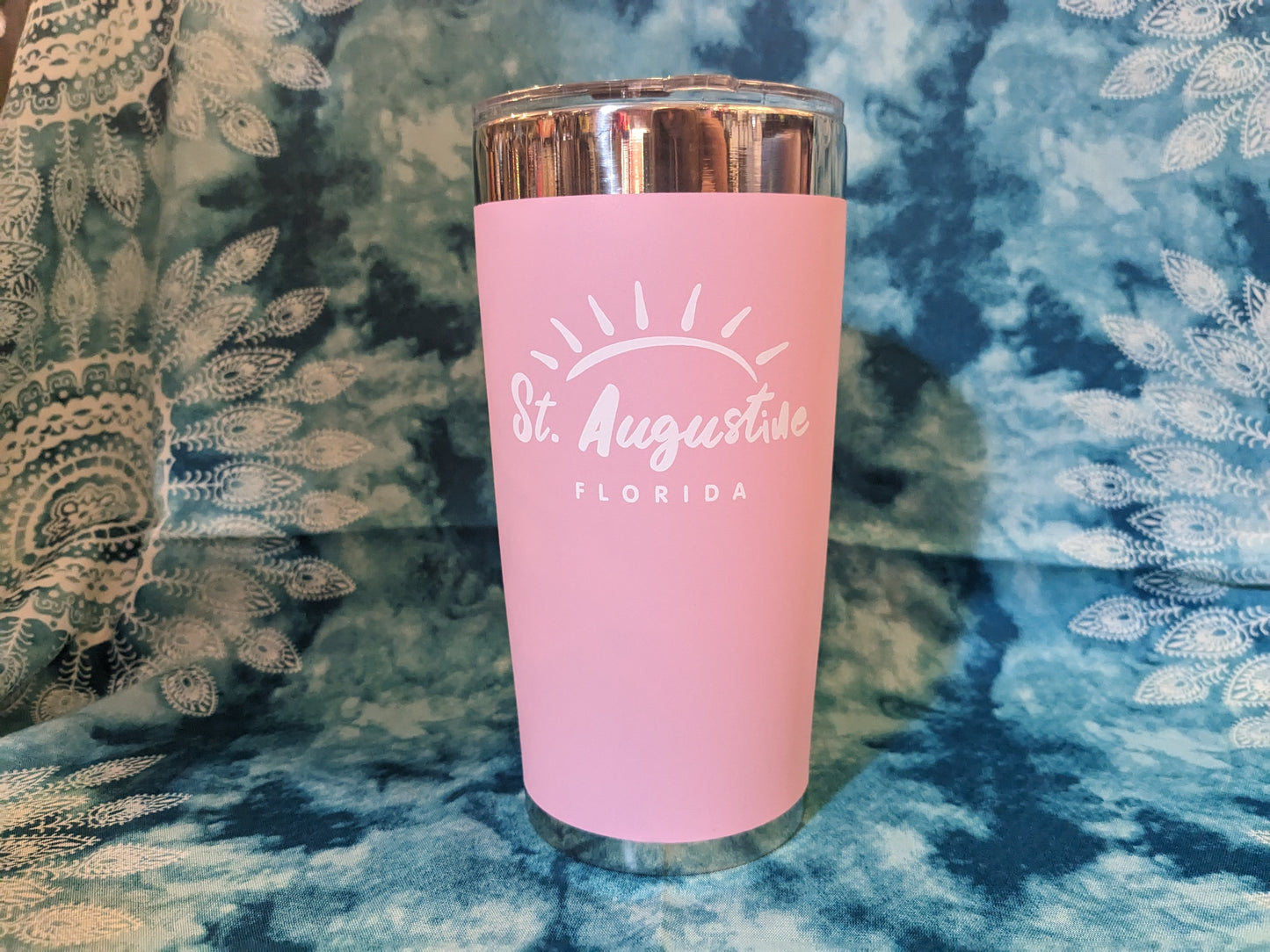 ID SA Souvenir Tumbler Cup With Straw, Solid Sun