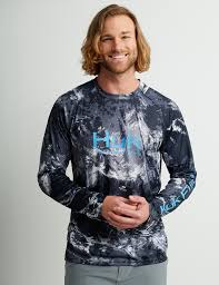 HUK, Pursuit Mossy Oak Printed, LS, Vapor,