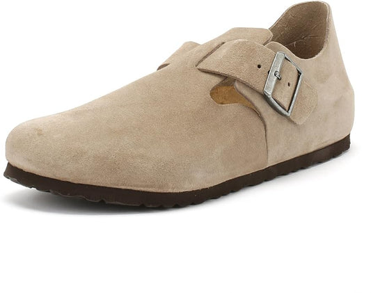 Birkenstock Unisex London Suede Clogs