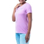 Guy Harvey Women's Short Sleeve V-neck No Pocket Tee