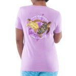 Guy Harvey Women's Short Sleeve V-neck No Pocket Tee