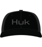 HUK Embroidered 110 Trucker Hat, Black