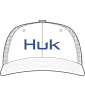 HUK Embroidered 110 Trucker Hat, White