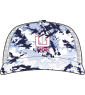 HUK KC Printed Trucker Hat, Naval Academy