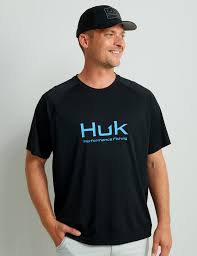 HUK Men's Short Sleeve Pursuit, Vapor,