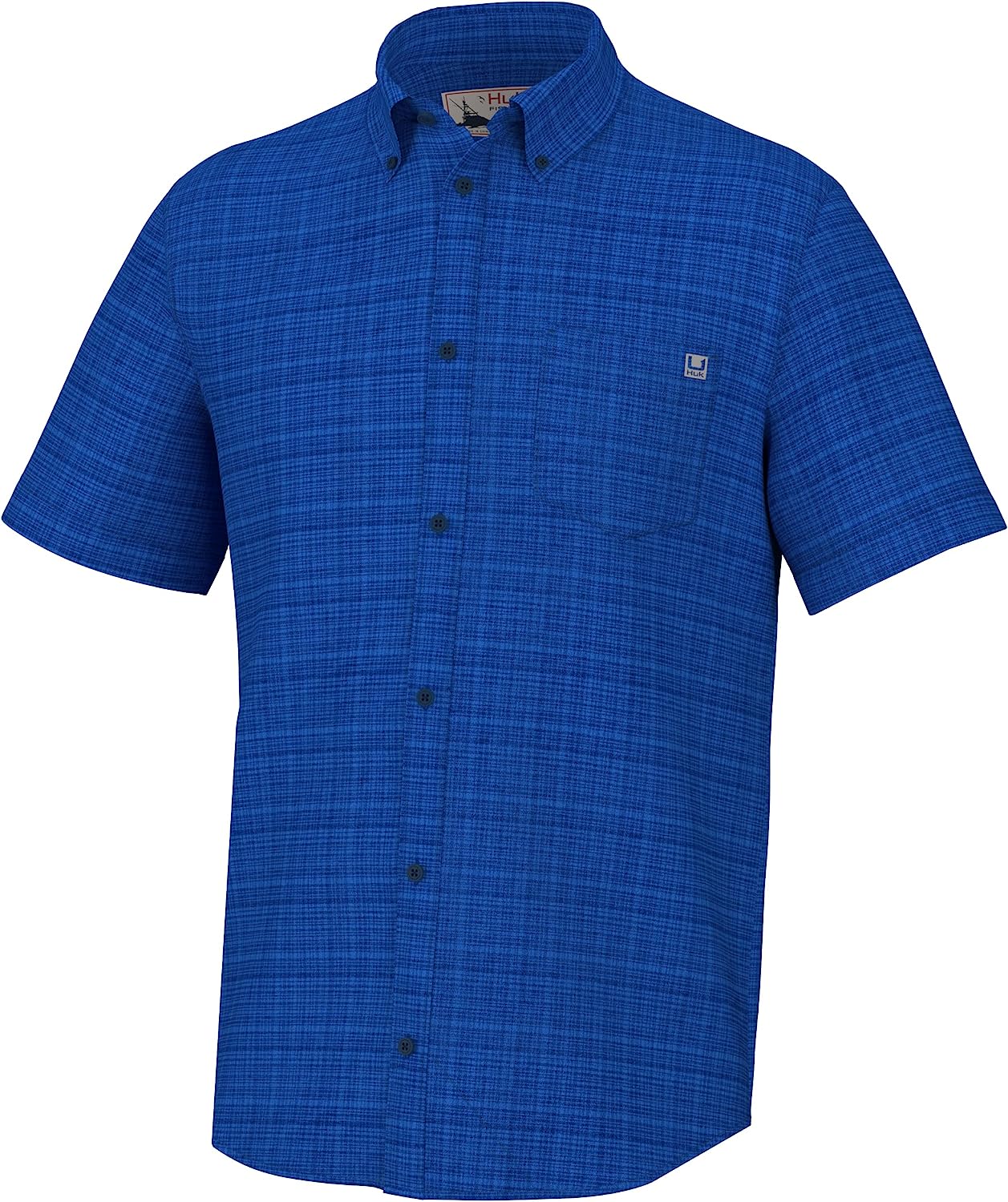 Huk Kona Cross Dye Button SS, Set Sail