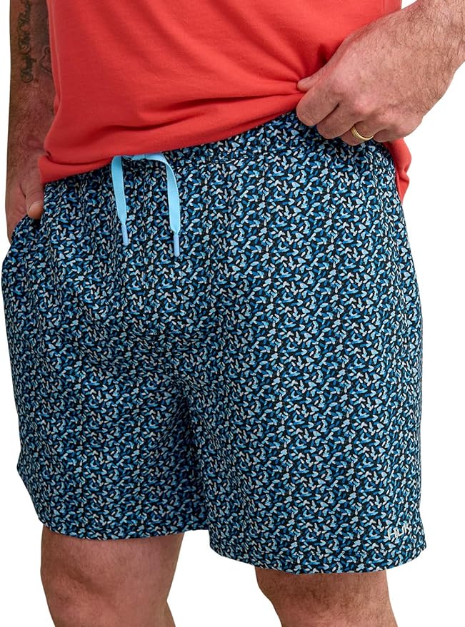 Huk Pursuit Printed Volley Shorts