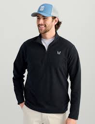 HUK, Leeward Lightweight Fleece, 1/4 Zip,