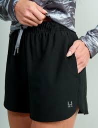 Huk, Woman, Pursuit Volley Shorts, Black,  S