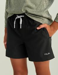 Huk, Youth, Girl Pursuit Volley Shorts,
