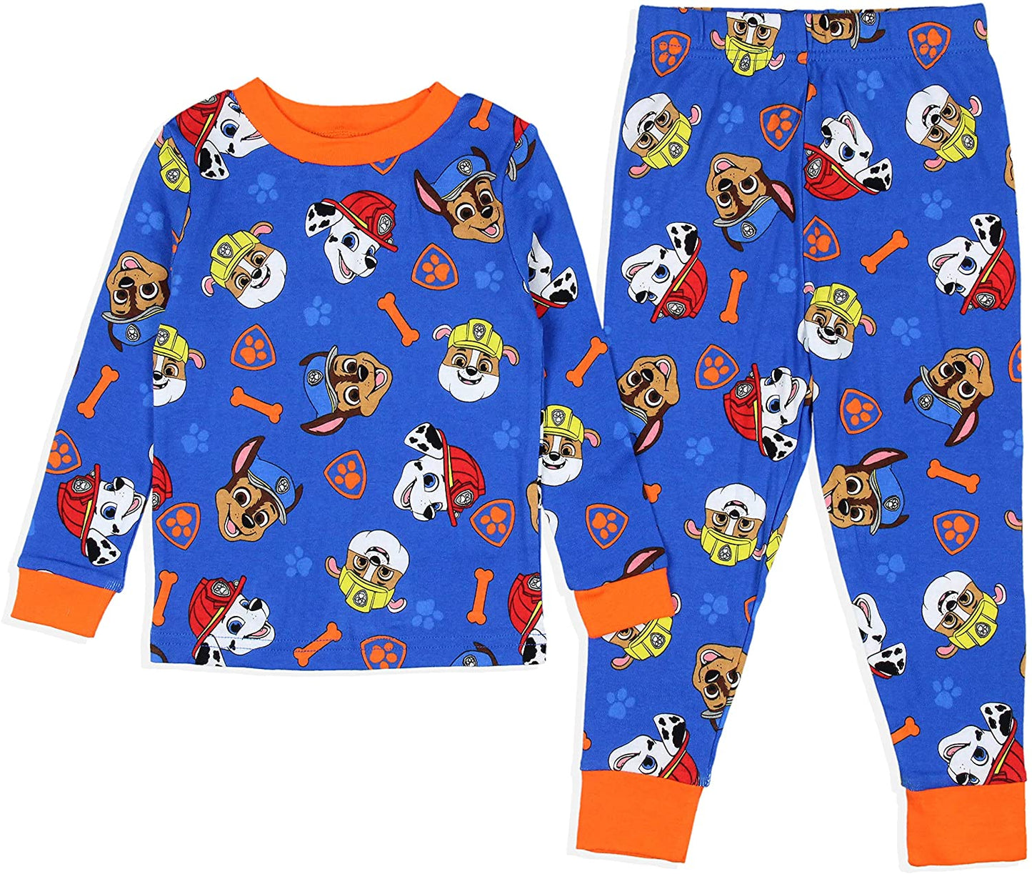 Komar Kids Baby Boy's Paw Patrol Play All Day 4-Piece Cotton Pajama Set