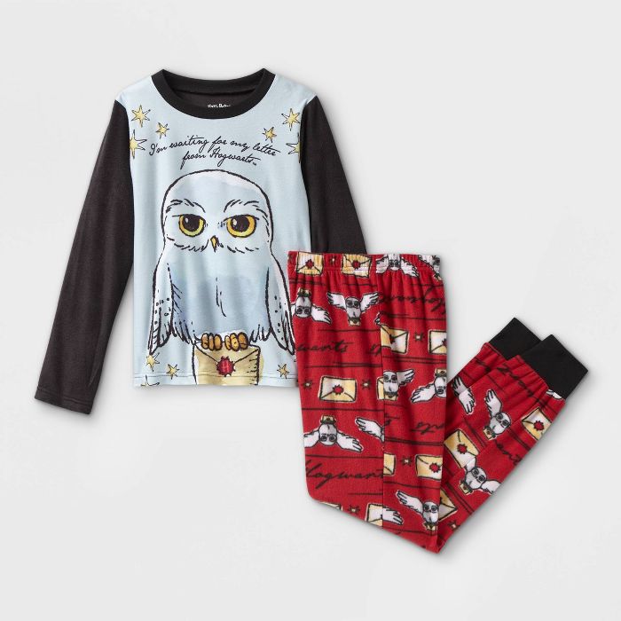 Harry Potter Girls 2pc Fleece Pajama Set