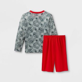 SUPER MARIO Boys' Jersey 2pc Pajama Set