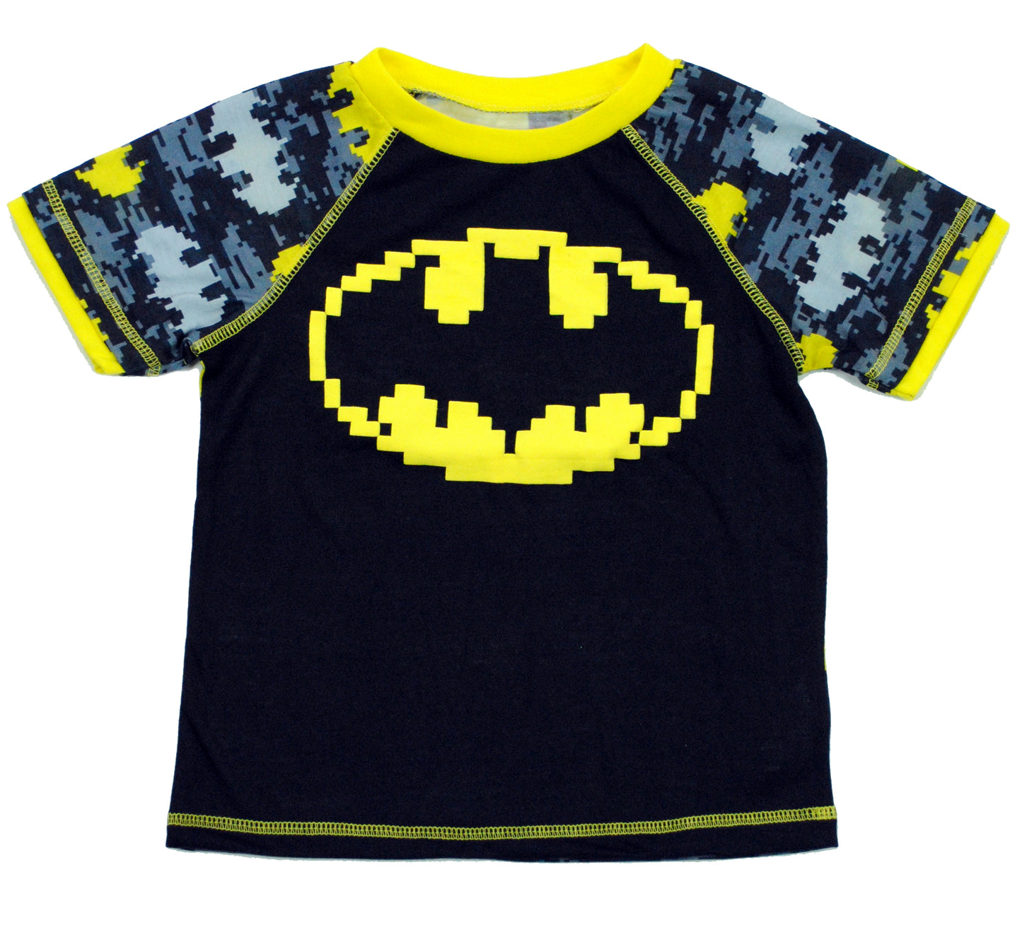 Batman Big Boys' Puff Screen Logo 2pc Sleepwear Set