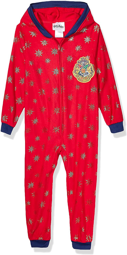 Harry Potter Girls' Big Hooded Blanket Sleeper