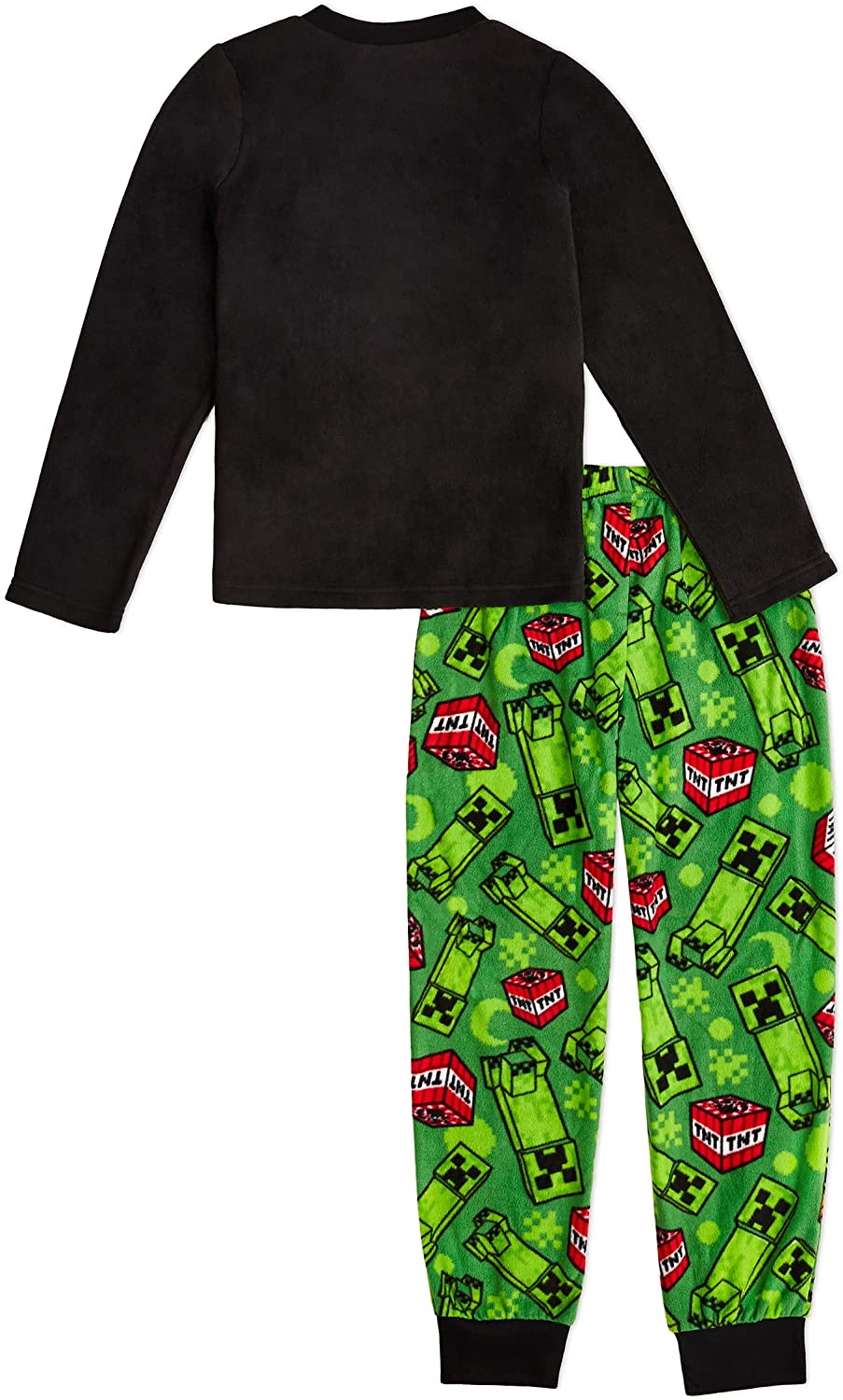 Minecraft Survival Mode! Boys and girls Fleece 2pc Pajamas Set