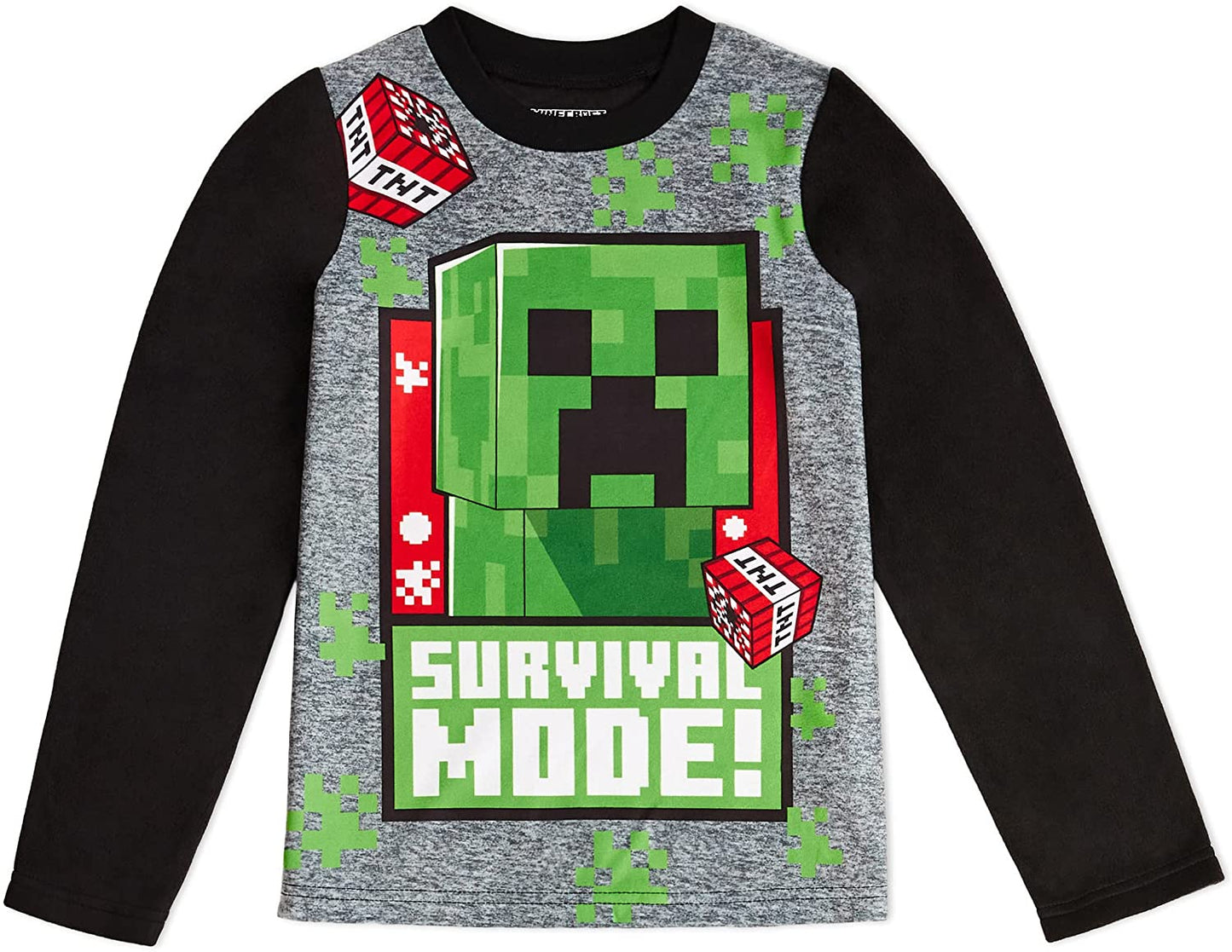 Minecraft Boys Big Pajama Set