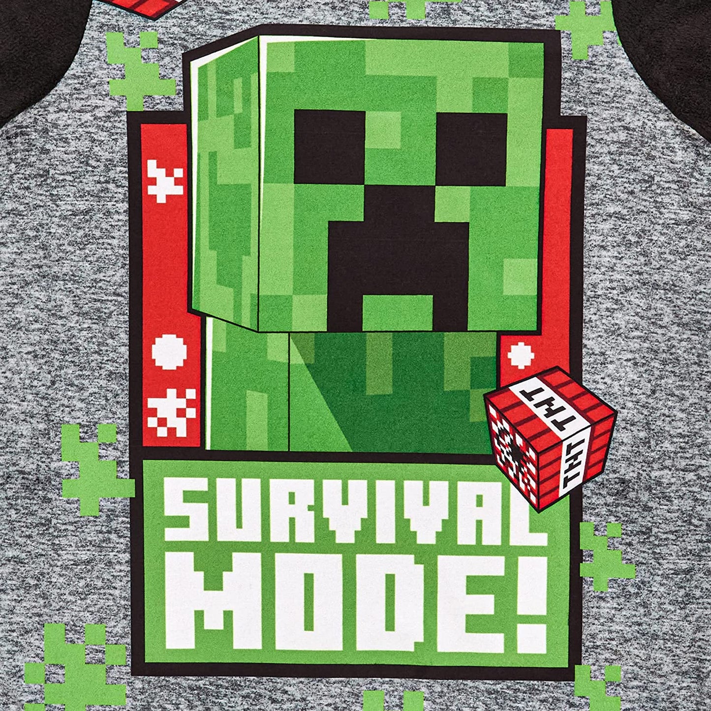 Minecraft Boys Big Pajama Set