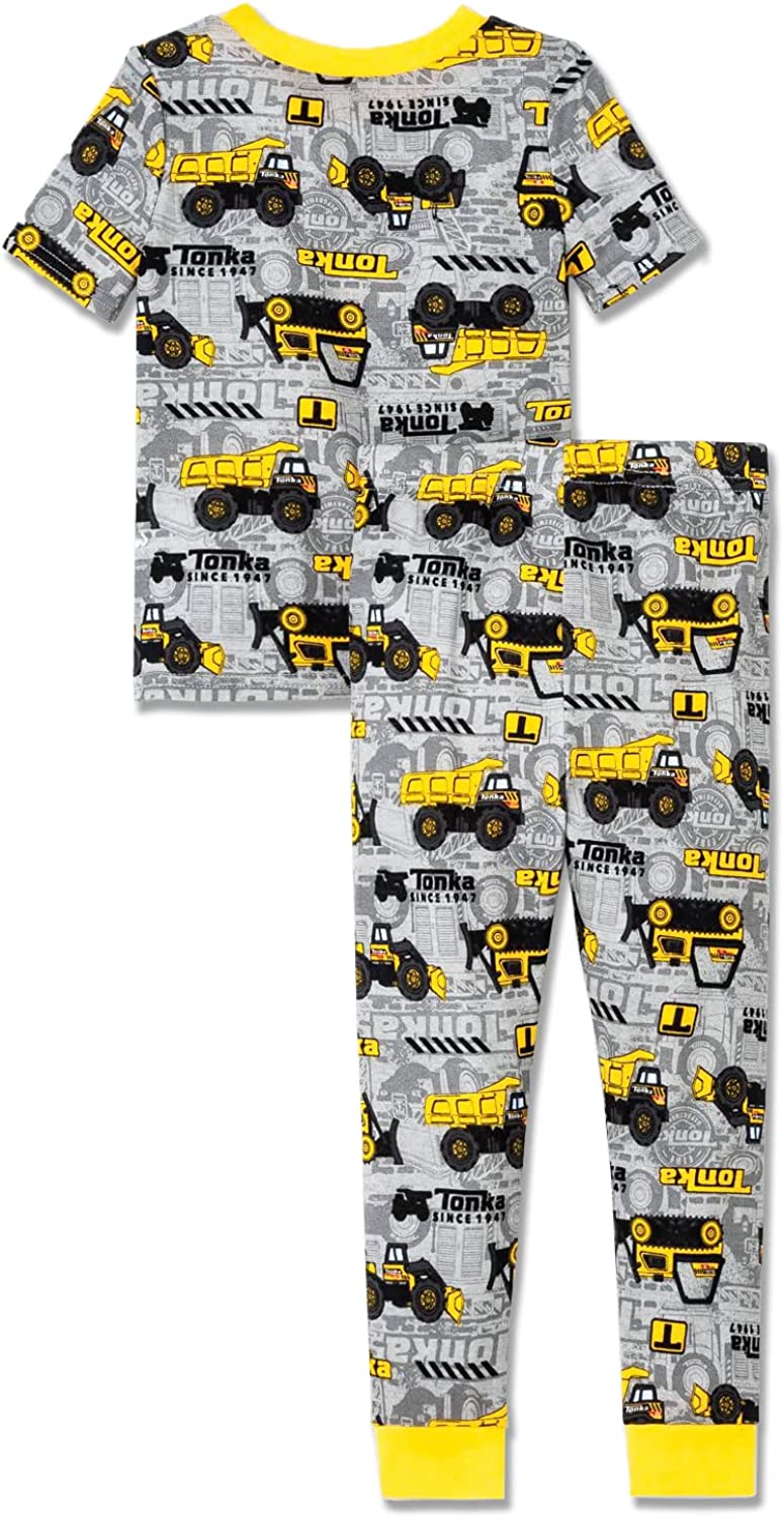 Tonka Truck Toddler 4 Piece Pajamas