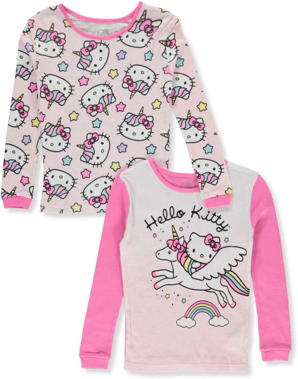 Hello Kitty Girls 2 Pack Pajamas Set