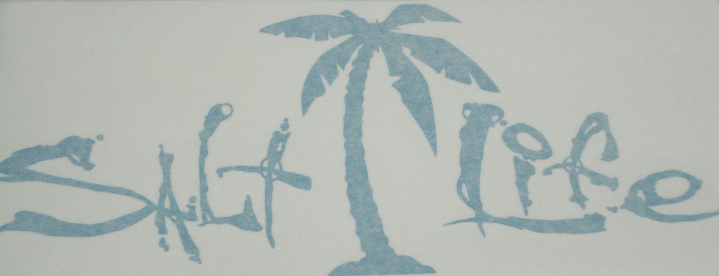 Salt Life Signature Palm Tree Decal