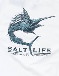 Salt Life Skelebonz Youth Long Sleeve Tee