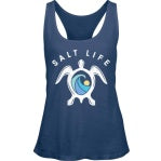 Salt Life Woman, Turtle Break, Tank,
