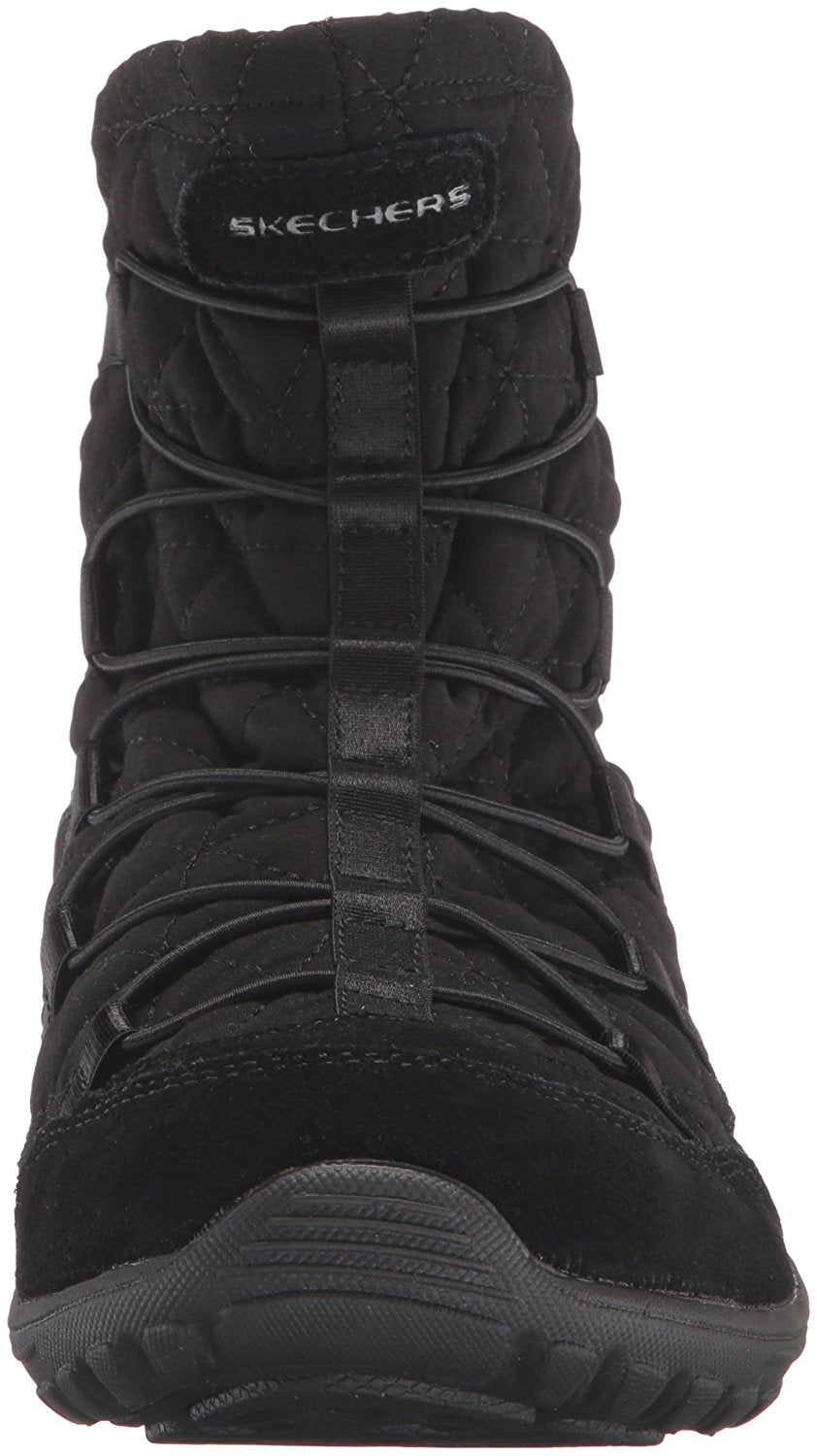 Skechers Women's Reggae Fest Steady Quilted Bungee Ankle Bootie