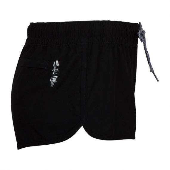 Salt Life Women's Good Daze Volley Shorts, Black, L