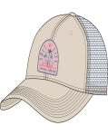 Salt Life, Youth, Sun Rays, 6 Panel Unstructured, Trucker, Hat, Chalk,
