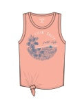 Salt Life Women's, Living Salty, SS, Crop, Tank,