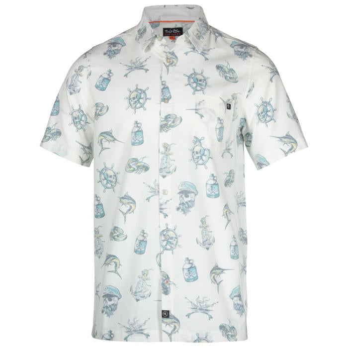 Salt Life Men's, Tell No Tales, SS , Button,