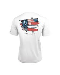 Salt Life Men's Jaws of Steel SLX SS Tee,