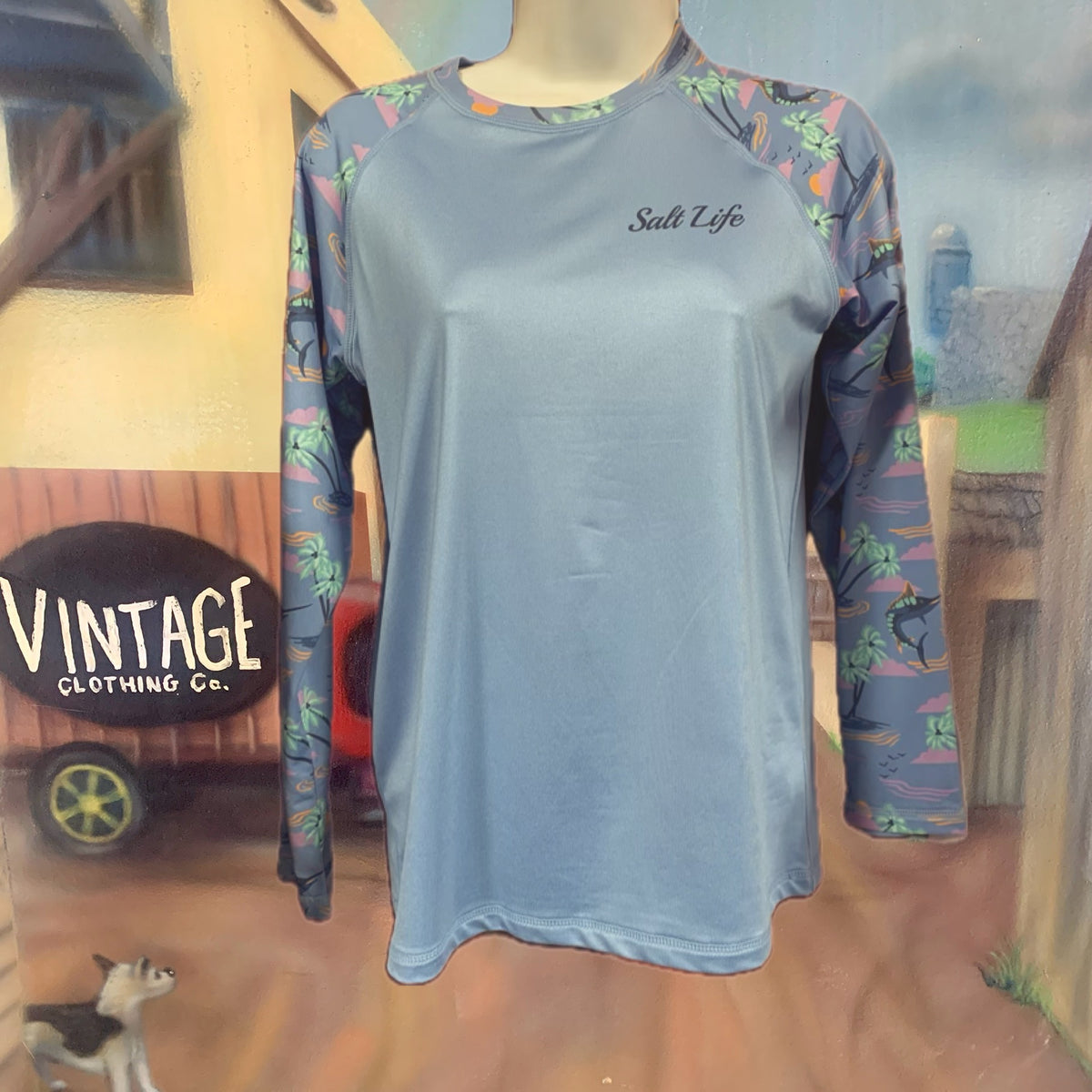 Salt Life Marlin Oasis Long Sleeve Shirt,