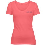 Salt Life Woman, Anchored Kelp, V-Neck, T-Shirt,