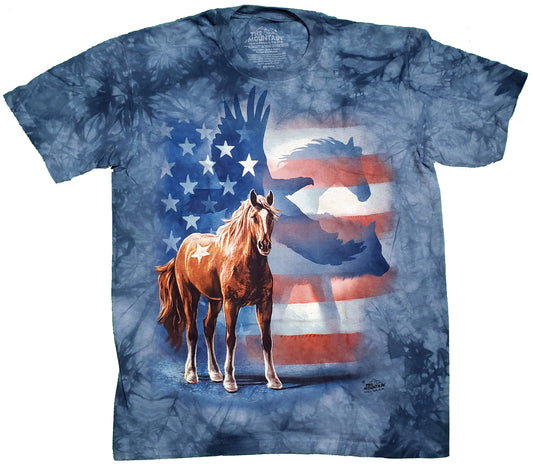 The Mountain Men's Wild Star Flag T-Shirt