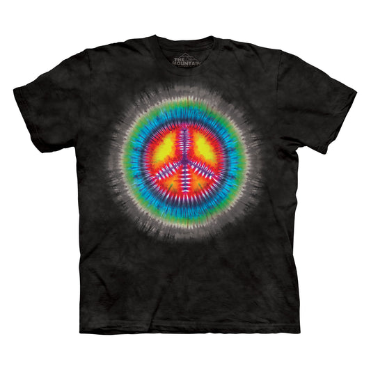 The Mountain Men's Peace Tie Dye T-Shirt