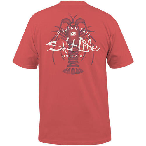 Salt Life Men's Chasing Lobster Tail Pocket T-shirt