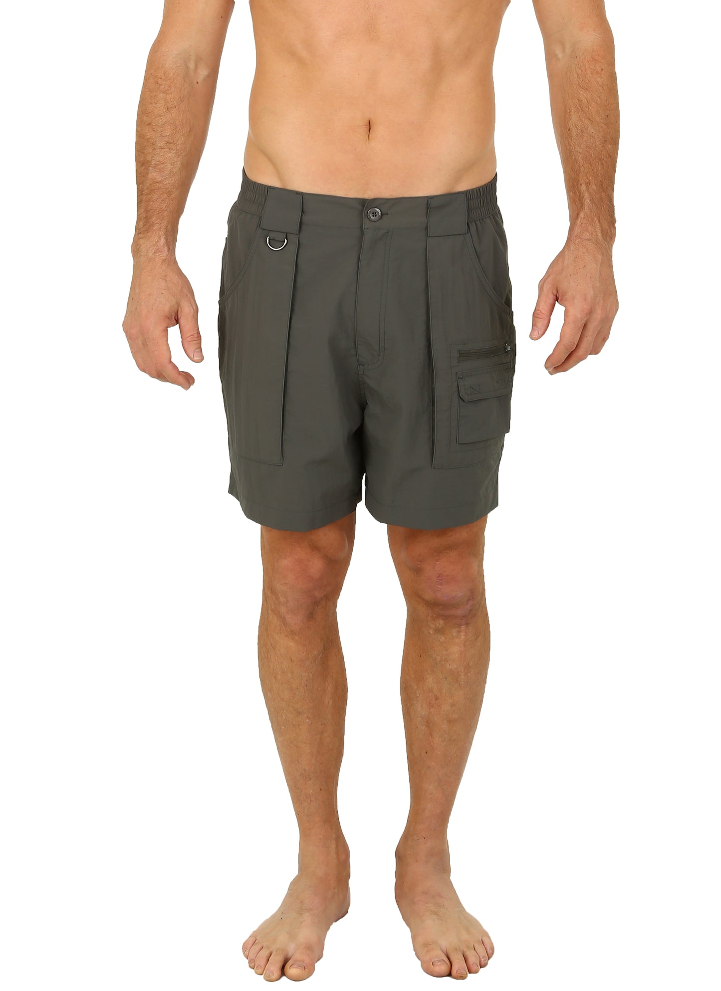 UZZI Mens Dry Fast Nylon Active Walking Shorts