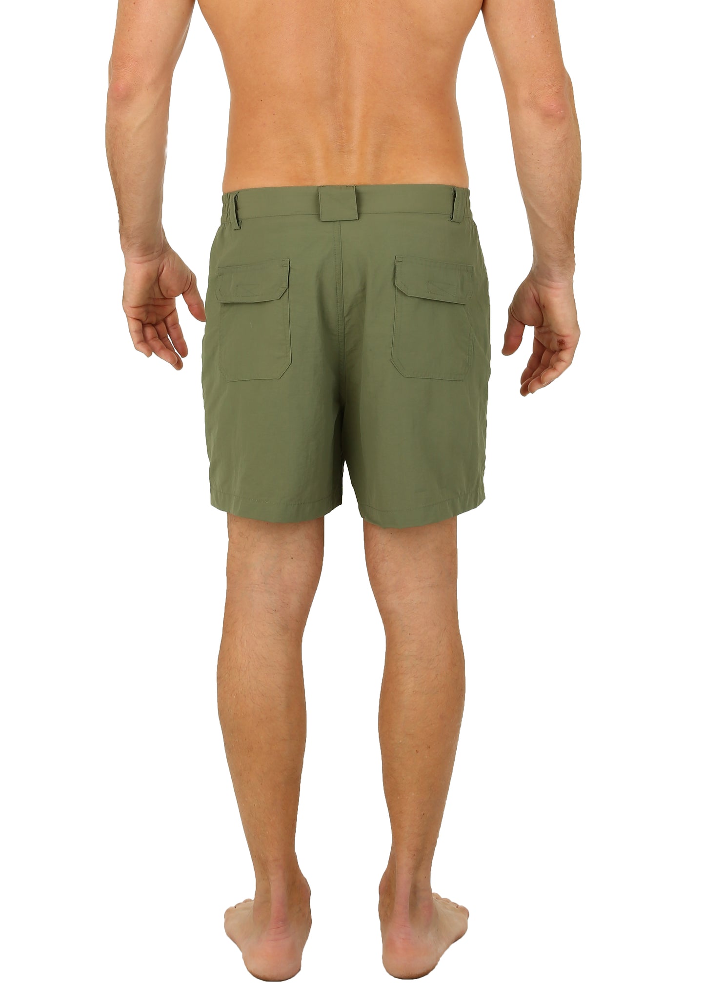 UZZI Mens Dry Fast Nylon Active Walking Shorts