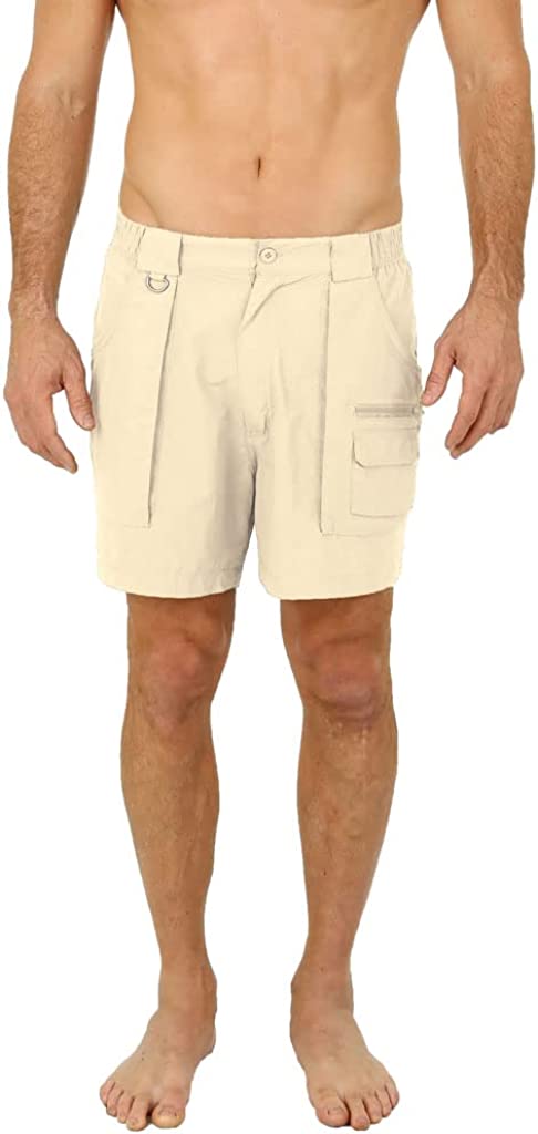 UZZI Mens Dry Fast Nylon Active Walking Shorts