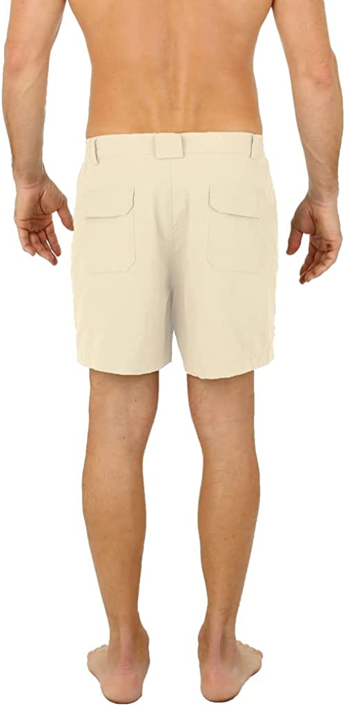 UZZI Mens Dry Fast Nylon Active Walking Shorts