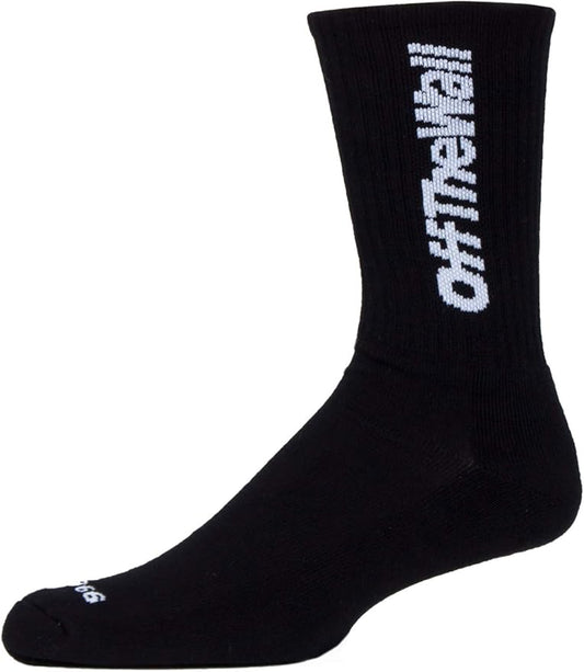 Vans Mens Distorted Crew Sock, Black, 9.5-13 Medium US