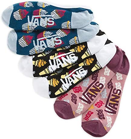 Vans Canoodle Super No-Show - 3 Pack Socks, Sugar Tooth, (7-10) M US